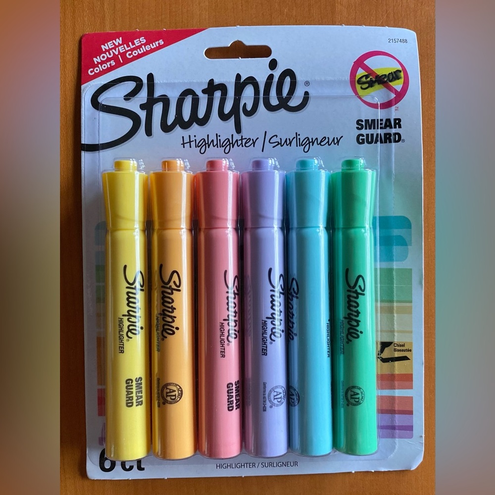 Sharpie Pastel Highlighters-New